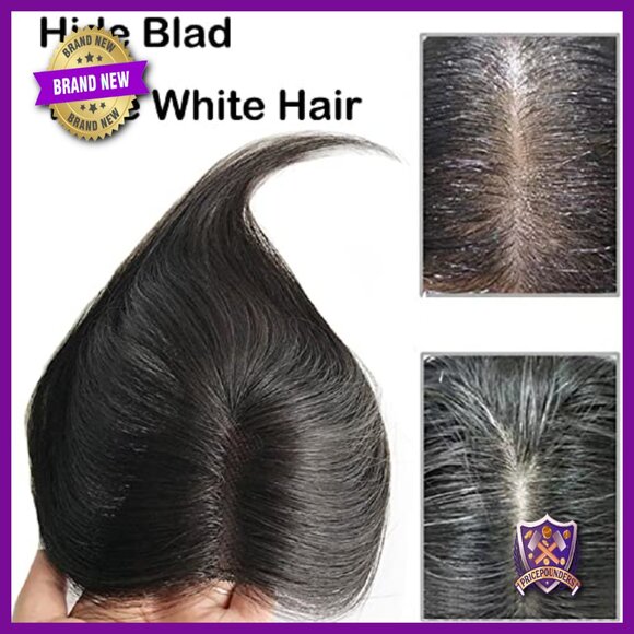 7x10cm Human Hair Topper Swiss Lace Thin Hair Loss Solution 10 Inch
